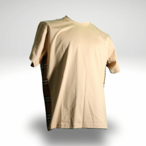 CAMISETA H TM (L) BEIGE CHECK COSTADOS