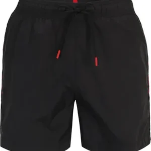 PANTALONETA H TM NEG/ LET ROJO