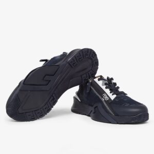 SNEAKERS H T8IT T42 FENDI FLOW AZUL/NEG