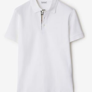 POLO H TM BLANCO CUADRO BTON
