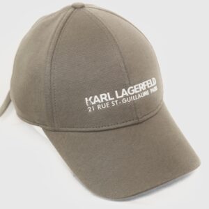 GORRA H GRIS LETRAS BLANCO KARL