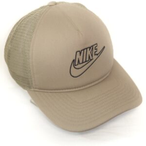 GORRA H BEIGE LOGO Y LET BORDADO NEG FRENTE