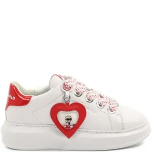 SNEAKERS M T38 BLANCO ROJO CORAZON