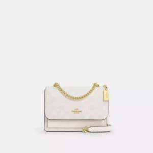 MINI BOLSO SIGNATURE BLANCO