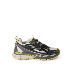 SNEAKERS H T43 OFF NEGRO/AMARILLO RUN