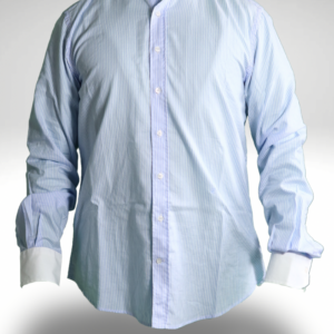 CAMISA H TL AZUL CLARO RAYAS