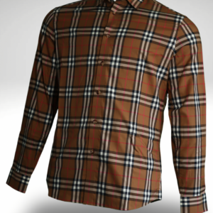 CAMISA H TL CAFÉ CHECK BURBERRY