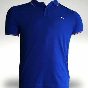 POLO H TM AZUL REY TECKEL BLANCO